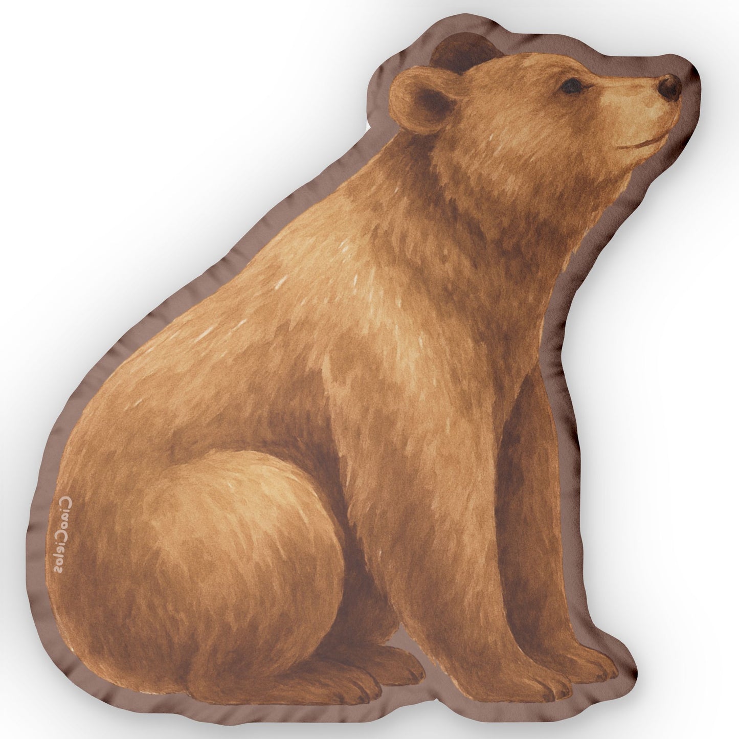 Ours/Bear Shaped Lovey Pillow — Whimsical Animal Decor