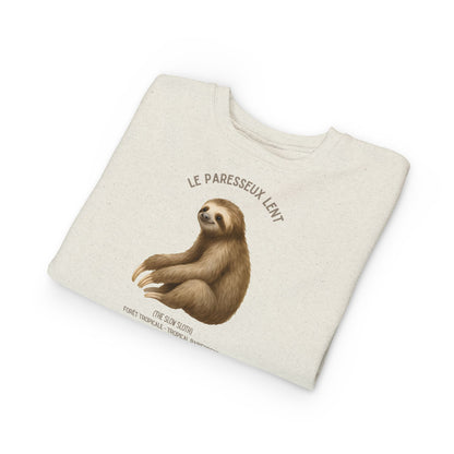 Paresseux/Sloth Animal Graphic Crewneck - Toddler Sweatshirt