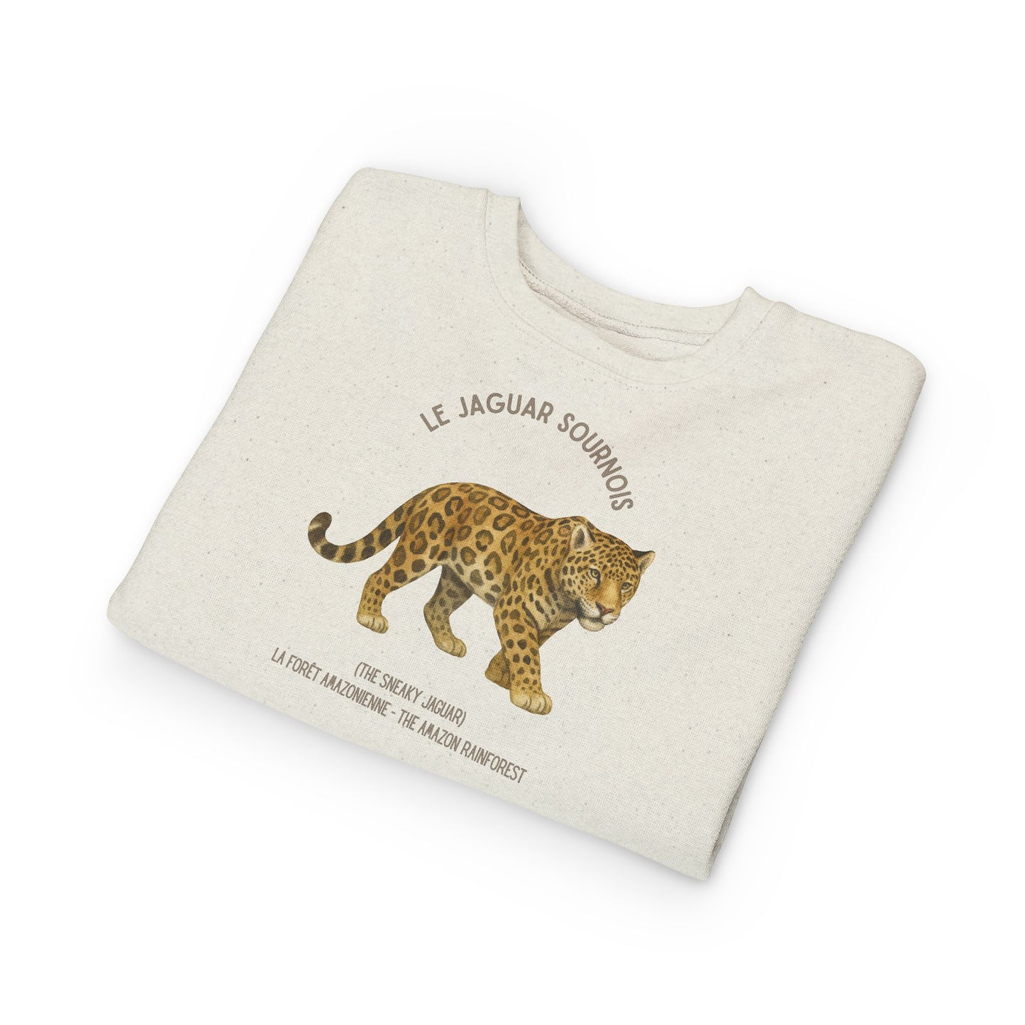 Jaguar/Jaguar Animal Graphic Crewneck - Toddler Sweatshirt