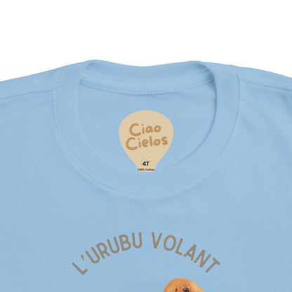 Urubu/Vulture Toddler Tee — 'L'Urubu Volant' French Kids Shirt