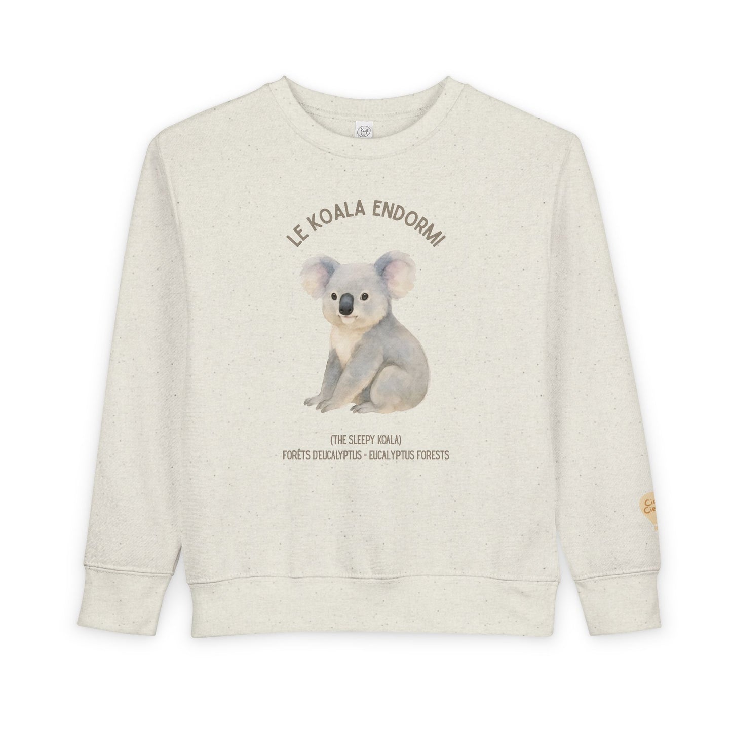 Koala/Koala Animal Graphic Crewneck - Toddler Sweatshirt
