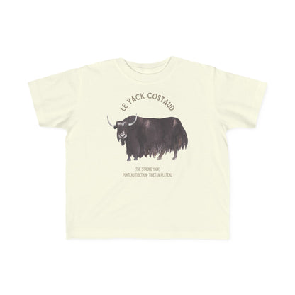 Yack/Yak Toddler Tee — 'Le Yack Costaud' French Kids Shirt