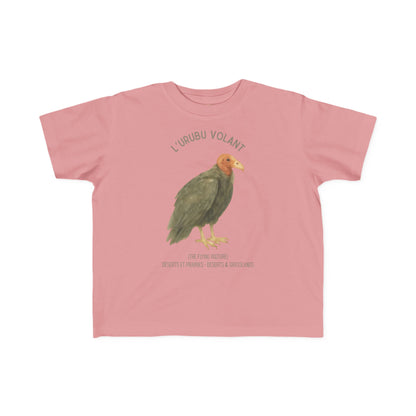 Urubu/Vulture Toddler Tee — 'L'Urubu Volant' French Kids Shirt
