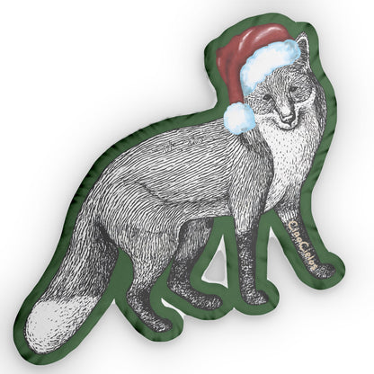 Holiday Fox Pillow – “Le renard”