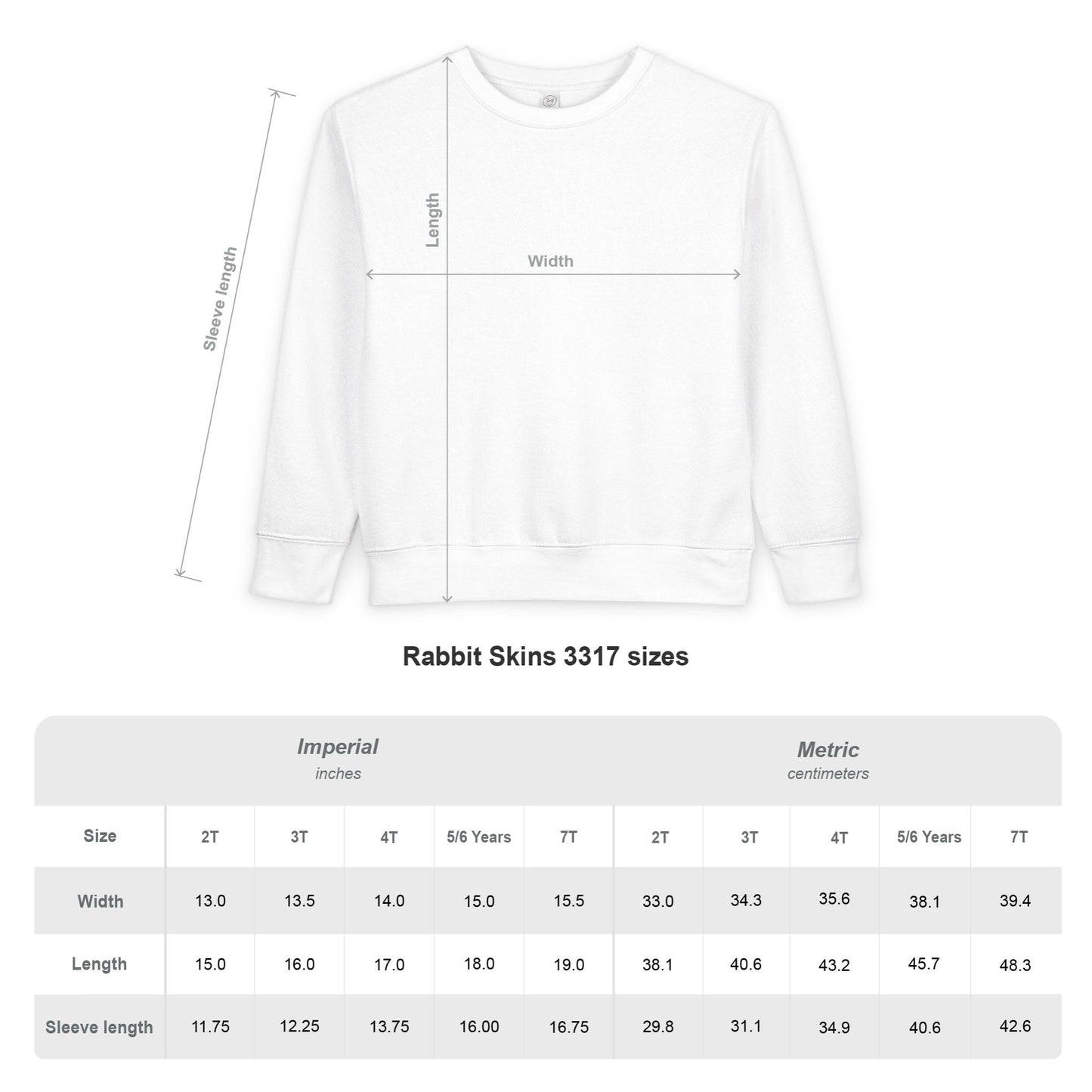 Renard/Fox Animal Graphic Crewneck - Toddler Sweatshirt