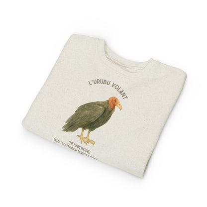 Urubu/Vulture Animal Graphic Crewneck - Toddler Sweatshirt