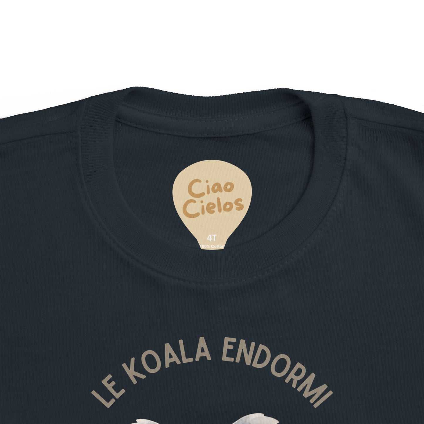Koala Toddler Tee — 'Le Gentil Koala' French Kids Shirt
