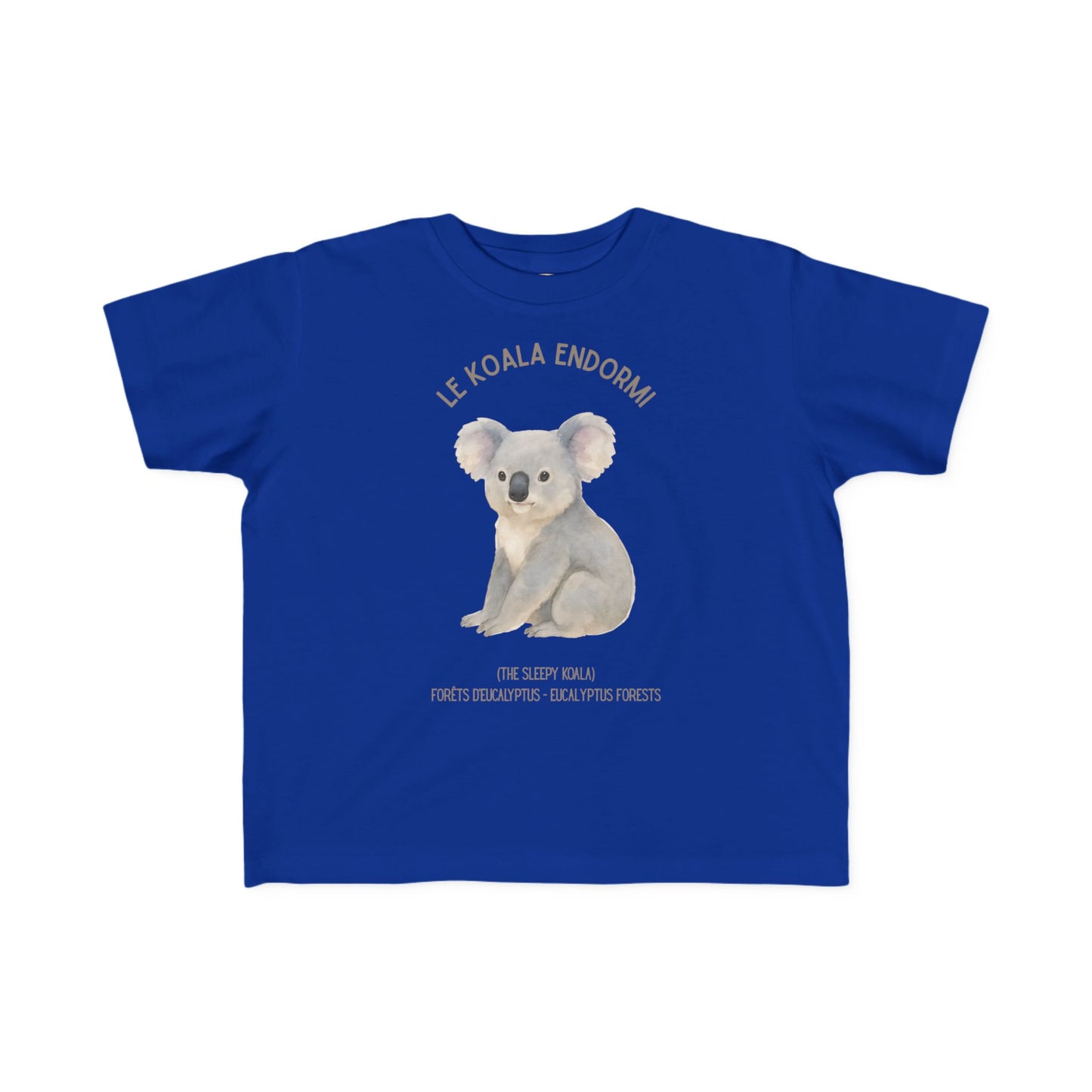 Koala Toddler Tee — 'Le Gentil Koala' French Kids Shirt