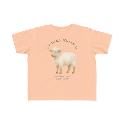Mouton/Sheep Toddler Tee — 'Le Petit Mouton Laineux' French Kids Shirt
