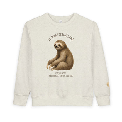 Paresseux/Sloth Animal Graphic Crewneck - Toddler Sweatshirt