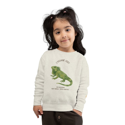 Iguane/Iguana Animal Graphic Crewneck - Toddler Sweatshirt