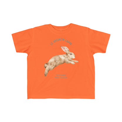 Lapin/Bunny Toddler Tee — 'Le Mignon Lapin' French Kids Shirt