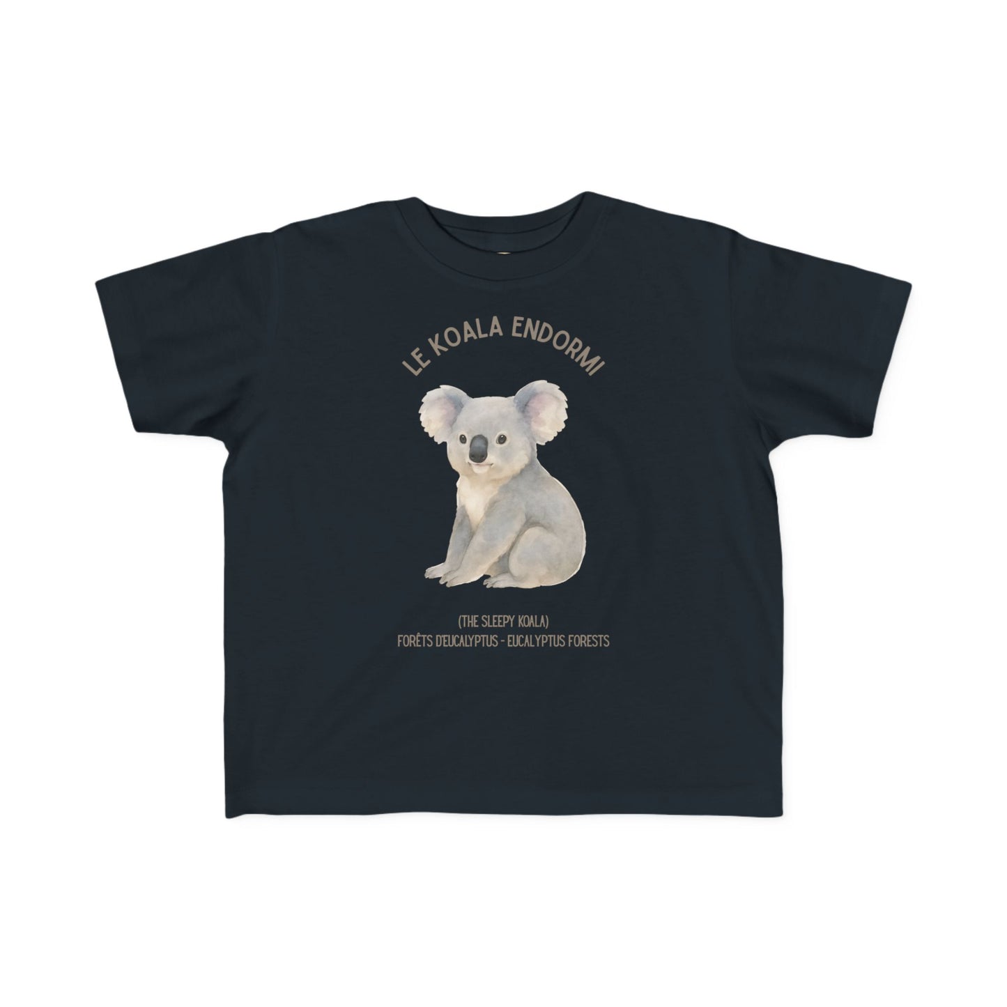 Koala Toddler Tee — 'Le Gentil Koala' French Kids Shirt