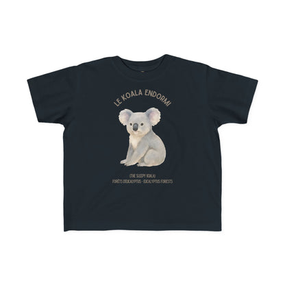 Koala Toddler Tee — 'Le Gentil Koala' French Kids Shirt