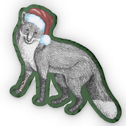 Holiday Fox Pillow – “Le renard”