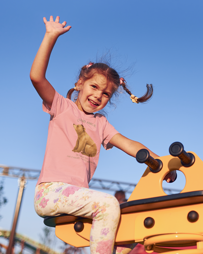 Ours/Bear Toddler Tee —  'L'Ours Amical' French Kids Shirt