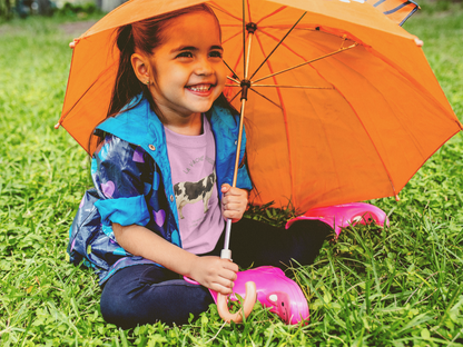 Vache/Cow Toddler Tee — 'La Vache Joyeuse' French Kids Shirt