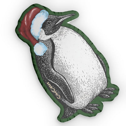 Holiday Penguin Pillow – “Le pingouin”