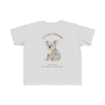 Koala Toddler Tee — 'Le Gentil Koala' French Kids Shirt
