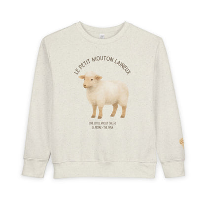 Mouton/Sheep Animal Graphic Crewneck - Toddler Sweatshirt