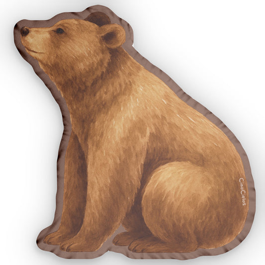 Ours/Bear Shaped Lovey Pillow  — Whimsical Animal Decor