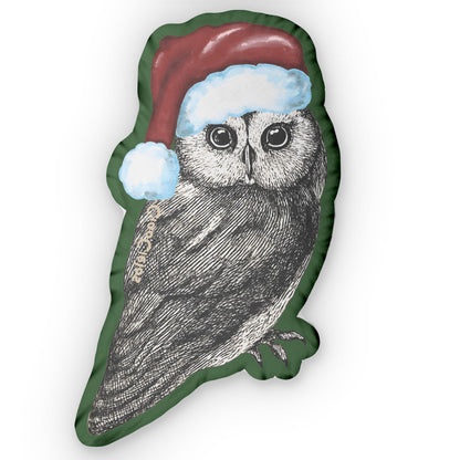Holiday Owl Pillow – “La chouette”